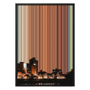 18×26" Metallic Float Frame Canvas - Black Frame variant