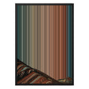 18×26" Metallic Float Frame Canvas - Black Frame variant