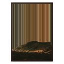 18×26" Metallic Float Frame Canvas - Brown Frame variant