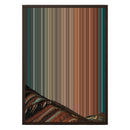 18×26" Metallic Float Frame Canvas - Brown Frame variant