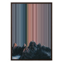 18×26" Metallic Float Frame Canvas - Brown Frame variant