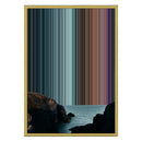 18×26" Metallic Float Frame Canvas - Gold Frame variant