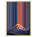 18×26" Metallic Float Frame Canvas - Gold Frame variant