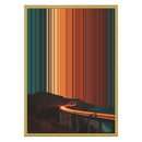 18×26" Metallic Float Frame Canvas - Gold Frame variant