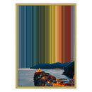 18×26" Metallic Float Frame Canvas - Gold Frame variant