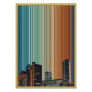 18×26" Metallic Float Frame Canvas - Gold Frame variant