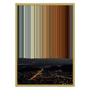 18×26" Metallic Float Frame Canvas - Gold Frame variant
