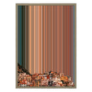 18×26" Metallic Float Frame Canvas - Natural Frame variant