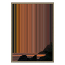 18×26" Metallic Float Frame Canvas - Natural Frame variant