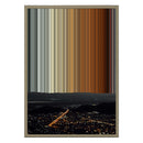 18×26" Metallic Float Frame Canvas - Natural Frame variant