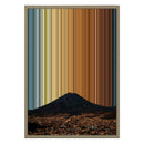 18×26" Metallic Float Frame Canvas - Natural Frame variant