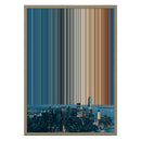 18×26" Metallic Float Frame Canvas - Natural Frame variant