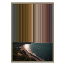 18×26" Metallic Float Frame Canvas - Natural Frame variant