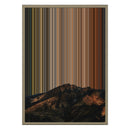 18×26" Metallic Float Frame Canvas - Natural Frame variant