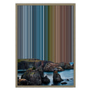 18×26" Metallic Float Frame Canvas - Natural Frame variant