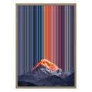 18×26" Metallic Float Frame Canvas - Natural Frame variant