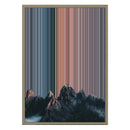 18×26" Metallic Float Frame Canvas - Natural Frame variant