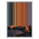 18×26" Metallic Float Frame Canvas - Silver Frame variant