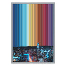 18×26" Metallic Float Frame Canvas - Silver Frame variant