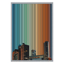 18×26" Metallic Float Frame Canvas - Silver Frame variant