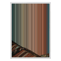 18×26" Metallic Float Frame Canvas - White Frame variant