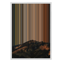 18×26" Metallic Float Frame Canvas - White Frame variant