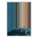 18×26" Metallic Float Frame Canvas - White Frame variant