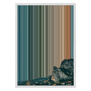 18×26" Metallic Float Frame Canvas - White Frame variant