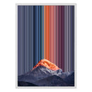 18×26" Metallic Float Frame Canvas - White Frame variant