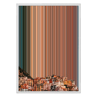 18×26" Metallic Float Frame Canvas - White Frame variant