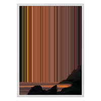 18×26" Metallic Float Frame Canvas - White Frame variant