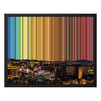 20×16" Float Frame Canvas - Black Frame variant