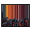 20×16" Float Frame Canvas - Black Frame variant
