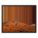 20×16" Float Frame Canvas - Black Frame variant