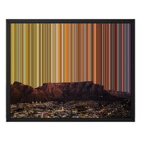 20×16" Float Frame Canvas - Black Frame variant