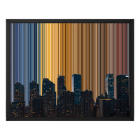20×16" Float Frame Canvas - Black Frame variant