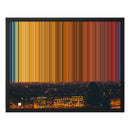 Lærred i floater-ramme, 20×16", sort ramme
