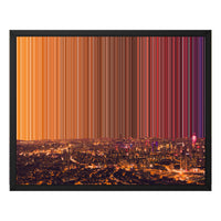 Leinwandbild mit Schattenfugenrahmen im Format 20×16", schwarzer Rahmen