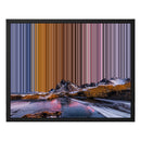 Canvastavla i floaterram, 20×16", svart ram
