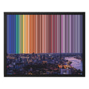 20×16" Float Frame Canvas - Black Frame variant