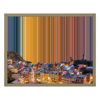 Leinwandbild mit Schattenfugenrahmen im Format 20×16", Rahmen aus Naturholz