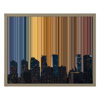 20×16" Float Frame Canvas - Natural Frame variant