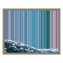 20×16" Float Frame Canvas - Natural Frame variant