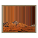20×16" Float Frame Canvas - Natural Frame variant