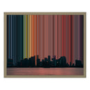 Leinwandbild mit Schattenfugenrahmen im Format 20×16", Rahmen aus Naturholz