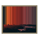 20×16" Float Frame Canvas - Natural Frame variant