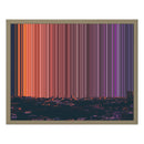 20×16" Float Frame Canvas - Natural Frame variant