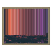 20×16" Float Frame Canvas - Natural Frame variant