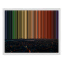 20×16" Float Frame Canvas - White Frame variant