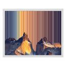 Leinwandbild mit Schattenfugenrahmen im Format 20×16", weißer Rahmen